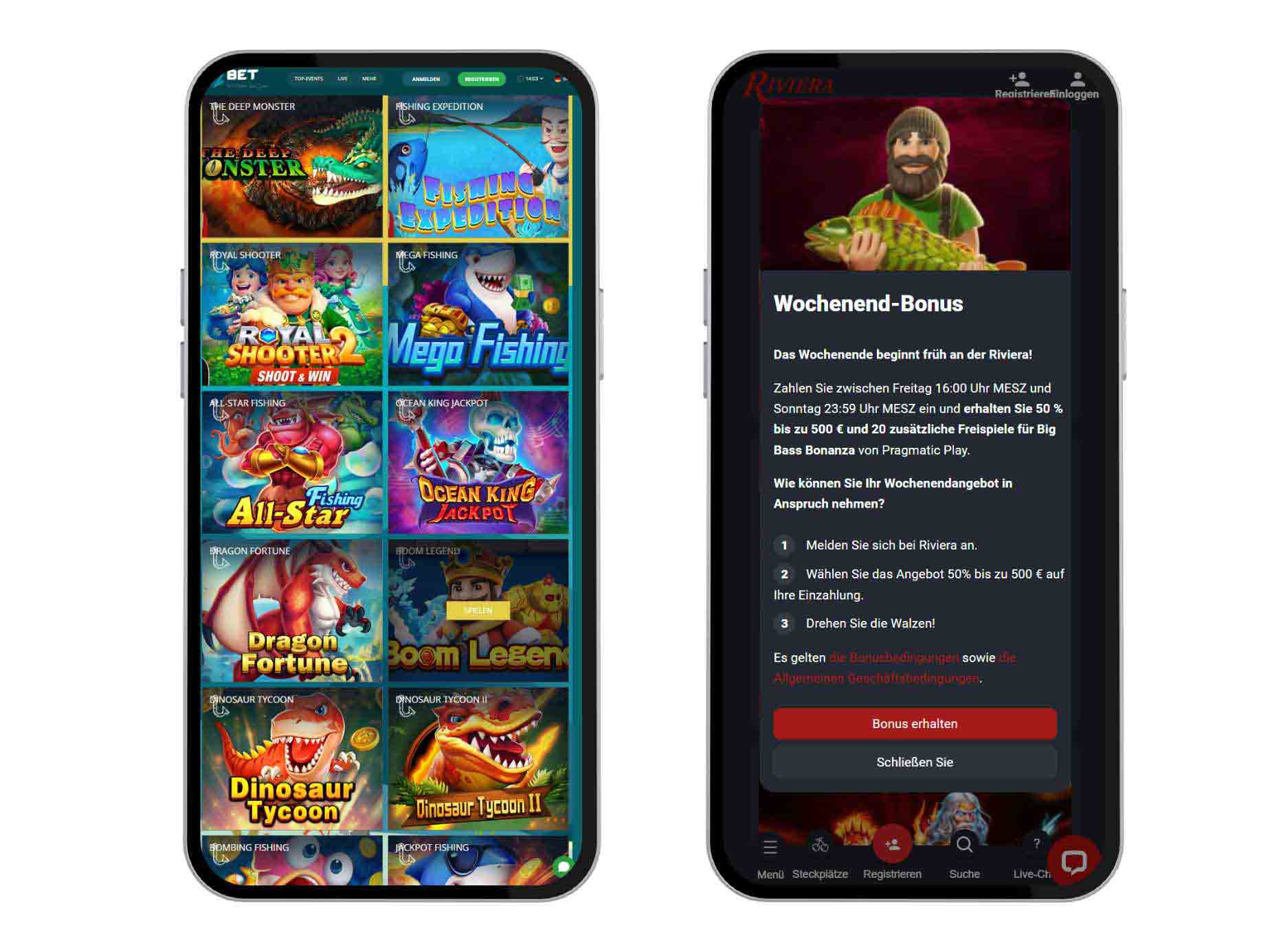 22bet riviera mockup 1