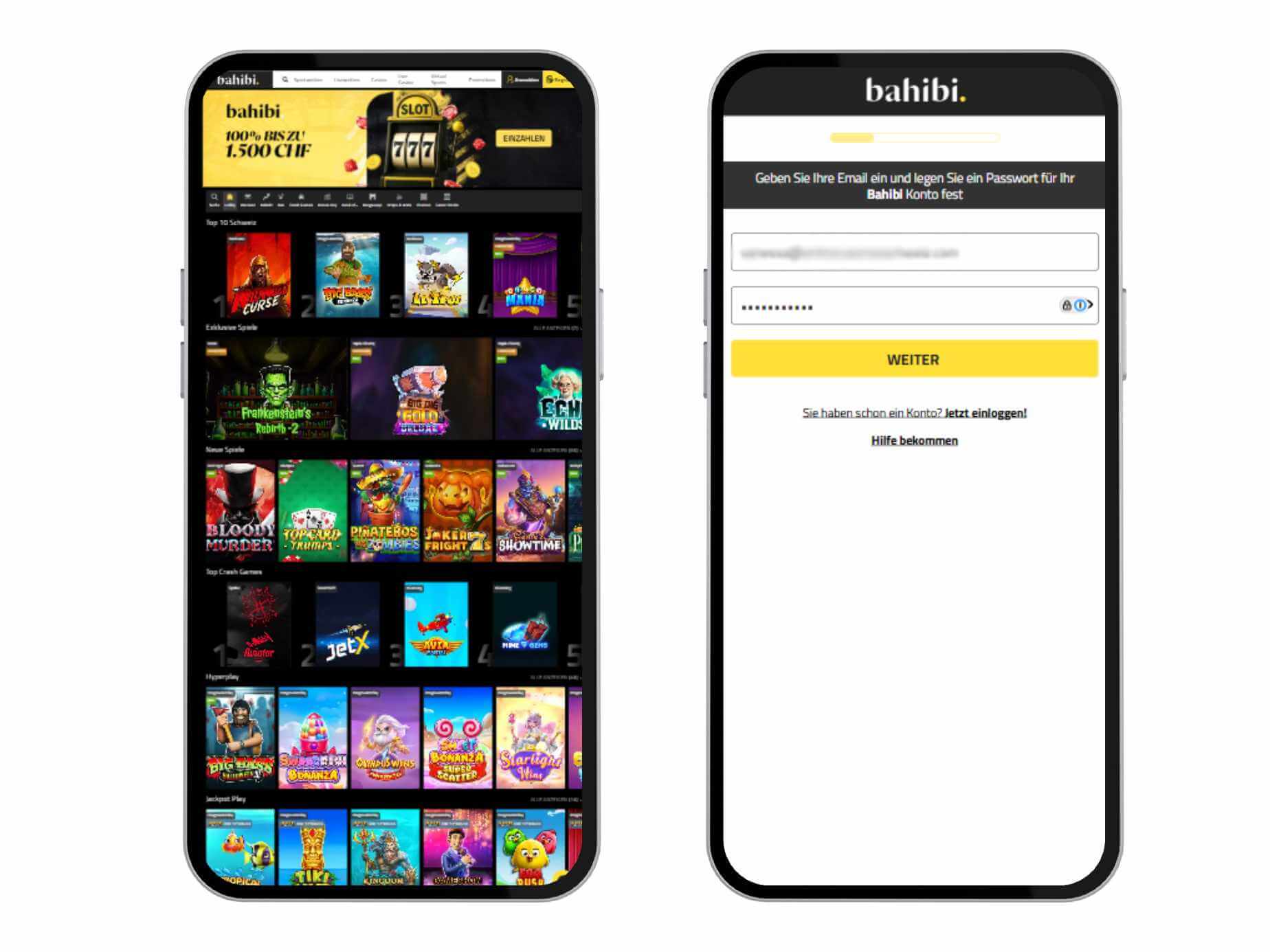 bahibi 1 phone mockup