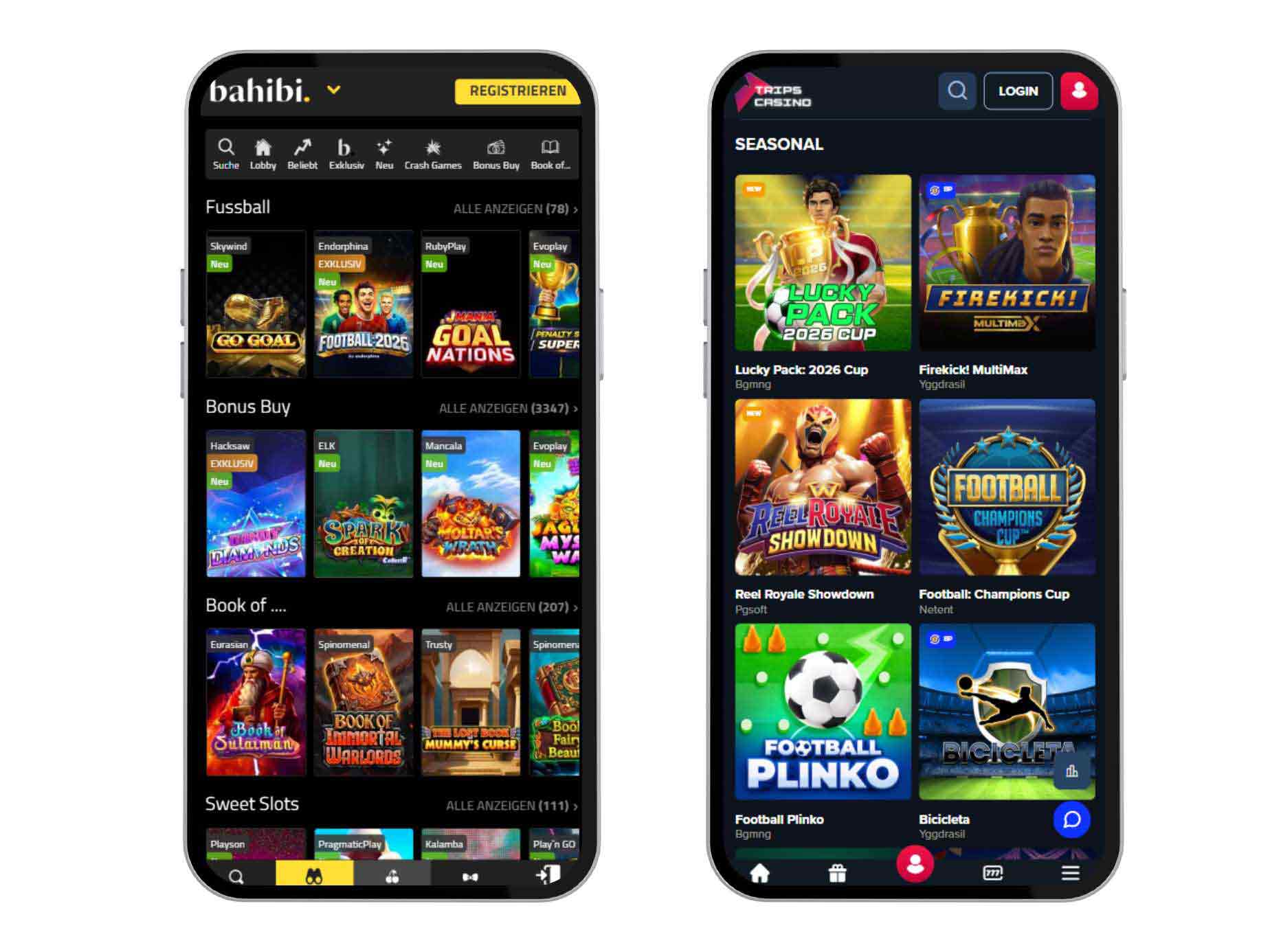 bahibi trips casino 2 phone mockup