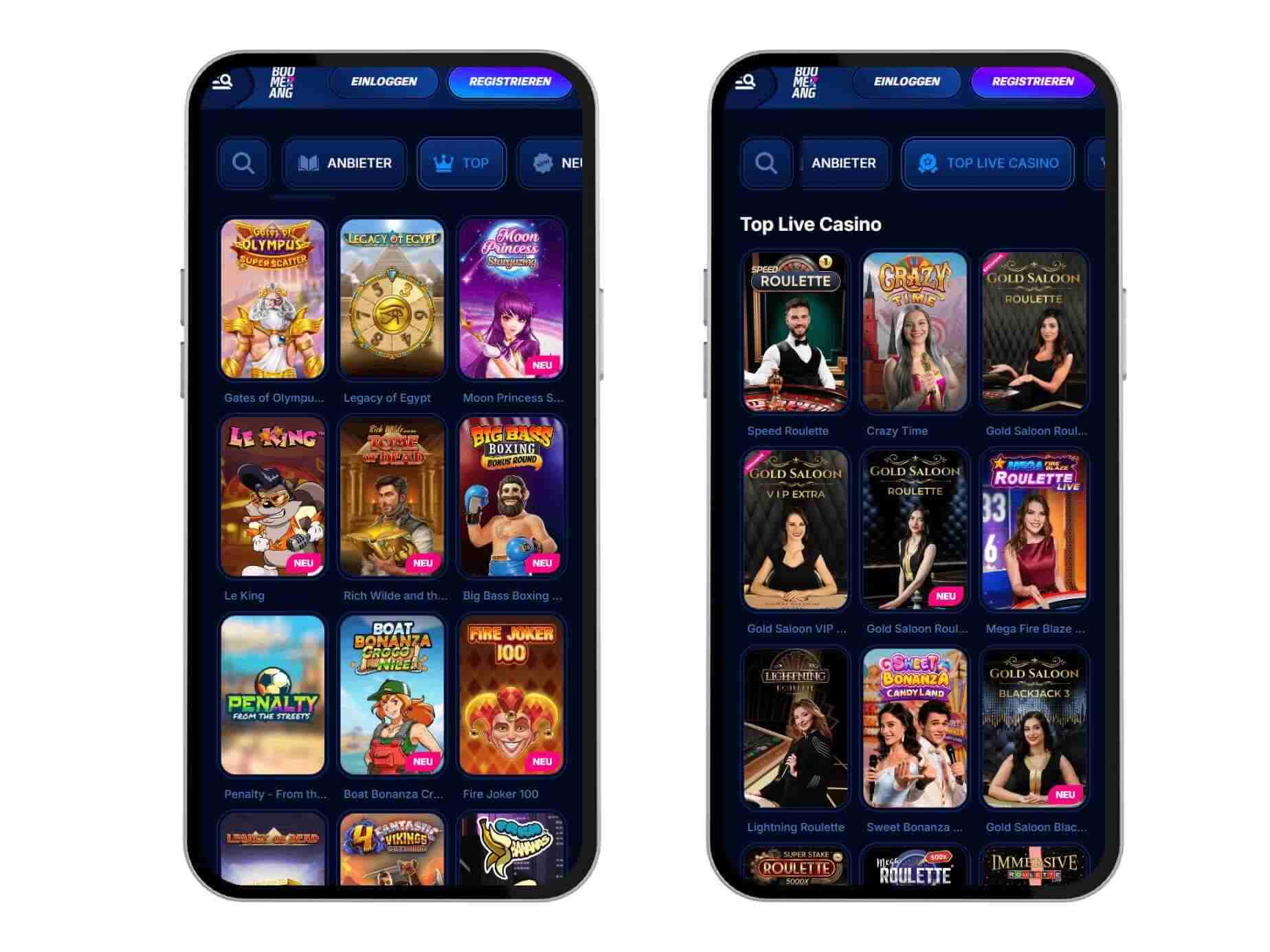 boomerangbet screenshot 2