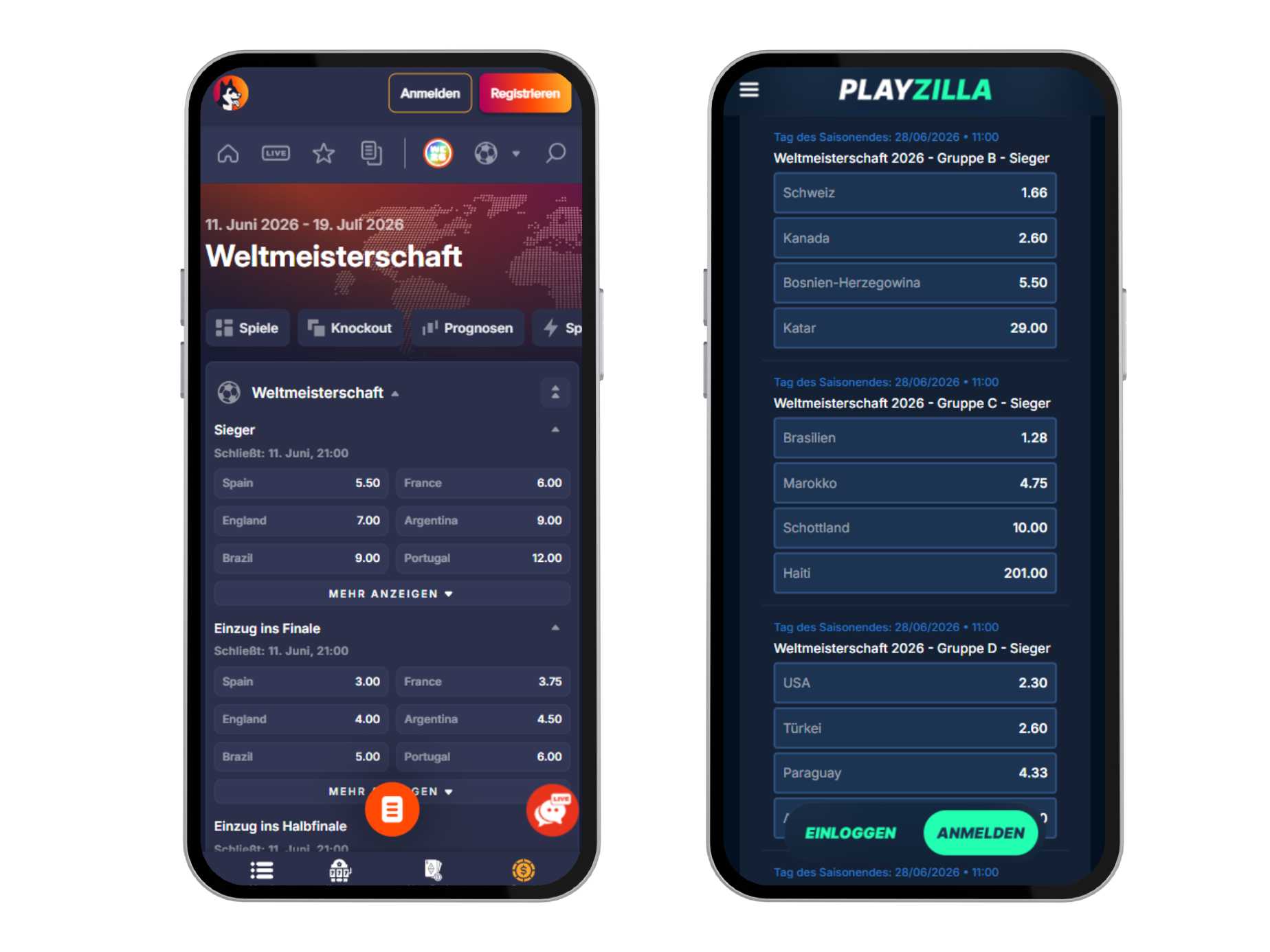 puppybet playzilla 2 phone mockup