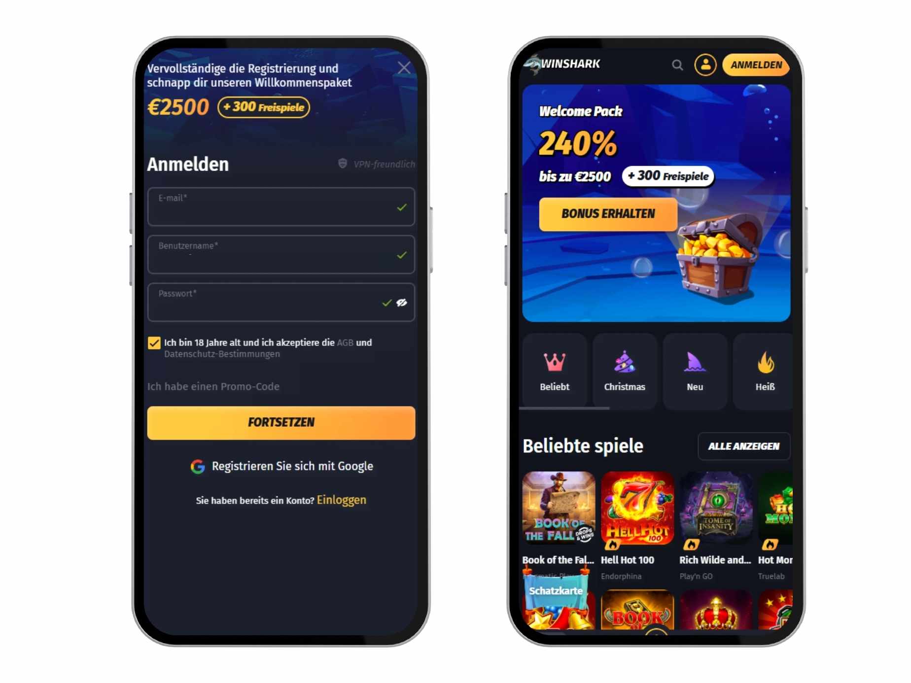 winshark mobile screenshot 1
