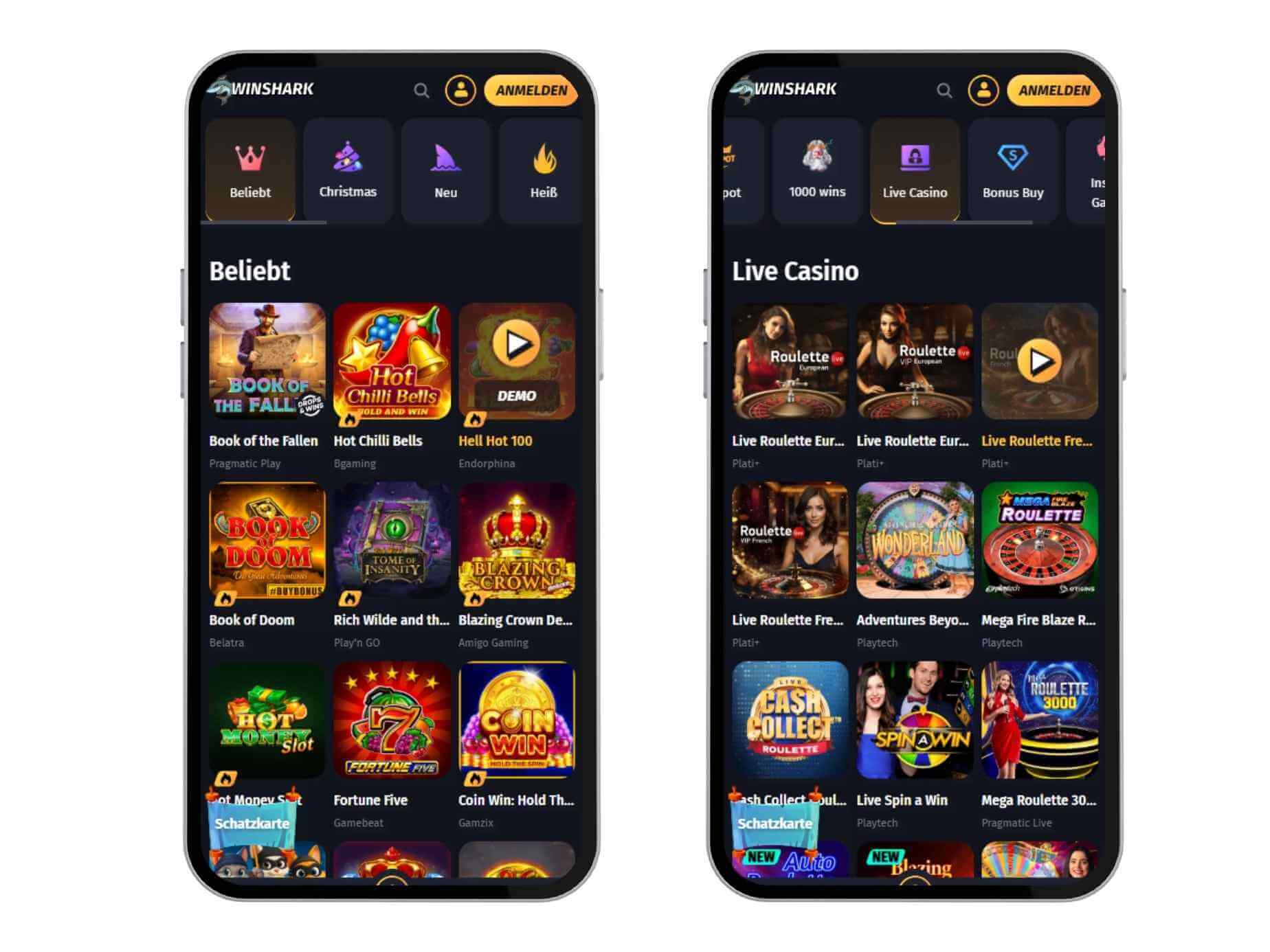 winshark mobile screenshot 2